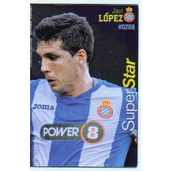 Javi López Superstar Brillo Espanyol 268 Las Fichas Quiz Liga 2016 Official Quiz Game Collection