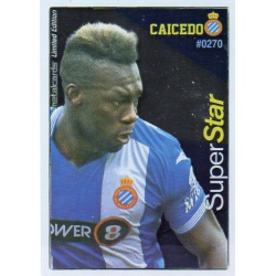 Caicedo Superstar Brillo Espanyol 270 Las Fichas Quiz Liga 2016 Official Quiz Game Collection