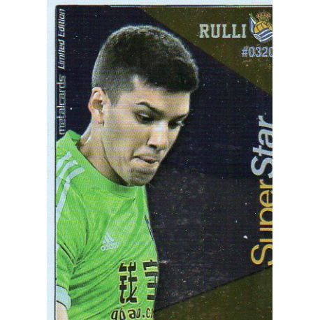 Rulli Superstar Brillo Real Sociedad 320 Las Fichas Quiz Liga 2016 Official Quiz Game Collection