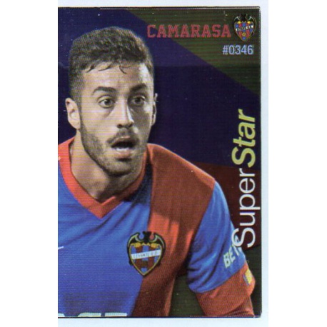 Camarasa Superstar Brillo Levante 346 Las Fichas Quiz Liga 2016 Official Quiz Game Collection