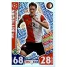 Eric Botteghin - Defensive Dynamo Feyenoord 348 Match Attax Champions  2017-18