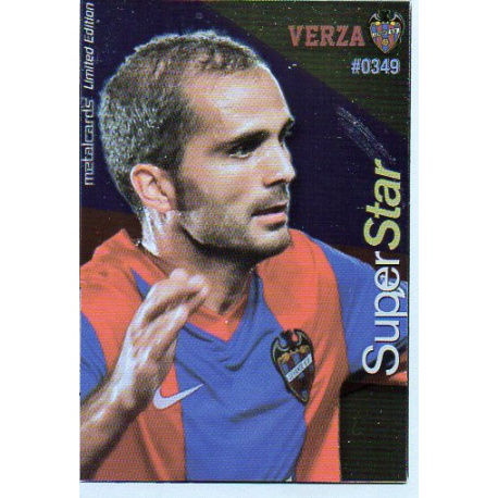 Verza Superstar Brillo Levante 349 Las Fichas Quiz Liga 2016 Official Quiz Game Collection