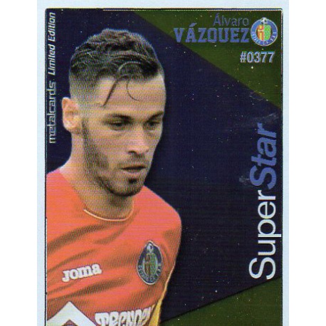 Álvaro Vázquez Superstar Brillo Getafe 377 Las Fichas Quiz Liga 2016 Official Quiz Game Collection