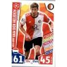 Jan-Arie van der Heijden Feyenoord 349 Match Attax Champions  2017-18