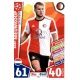 Bart Nieuwkoop Feyenoord 350 Match Attax Champions 2017-18