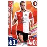 Bart Nieuwkoop Feyenoord 350 Match Attax Champions  2017-18
