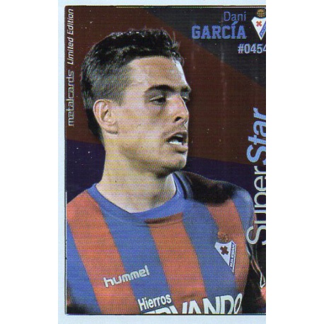 Dani García Superstar Brillo Eibar 454 Las Fichas Quiz Liga 2016 Official Quiz Game Collection