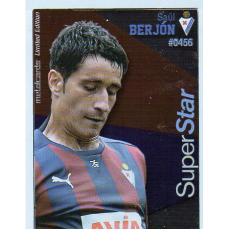 Saúl Berjón Superstar Brillo Eibar 456 Las Fichas Quiz Liga 2016 Official Quiz Game Collection