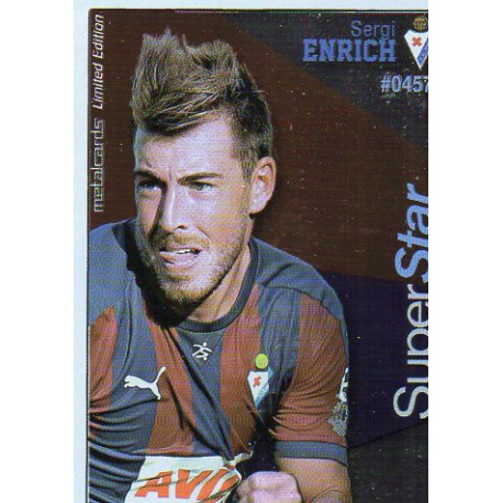 Sergi Enrich Superstar Brillo Eibar 457 Las Fichas Quiz Liga 2016 Official Quiz Game Collection