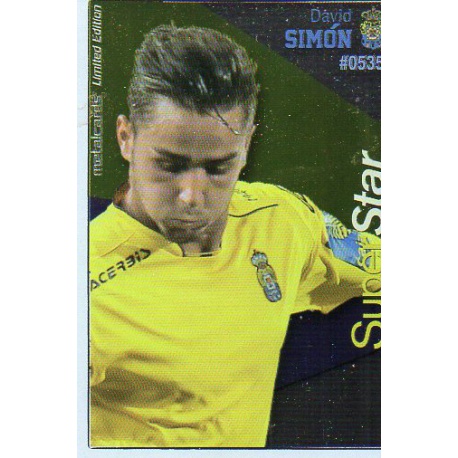 David Simón Superstar Brillo Las Palmas 535 Las Fichas Quiz Liga 2016 Official Quiz Game Collection