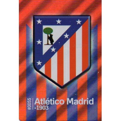 Escudo Brillo Rayas Diagonales Atlético Madrid 55 Las Fichas Quiz Liga 2016 Official Quiz Game Collection
