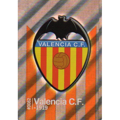 Escudo Brillo Rayas Diagonales Valencia 82 Las Fichas Quiz Liga 2016 Official Quiz Game Collection
