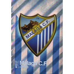 Escudo Brillo Rayas Diagonales Málaga 217 Las Fichas Quiz Liga 2016 Official Quiz Game Collection