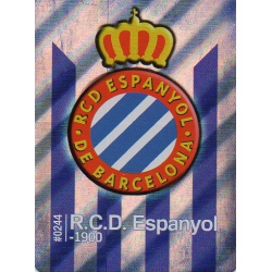 Escudo Brillo Rayas Diagonales Espanyol 244 Las Fichas Quiz Liga 2016 Official Quiz Game Collection