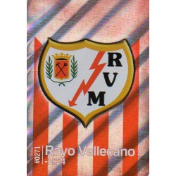 Escudo Brillo Rayas Diagonales Rayo Vallecano 271 Las Fichas Quiz Liga 2016 Official Quiz Game Collection