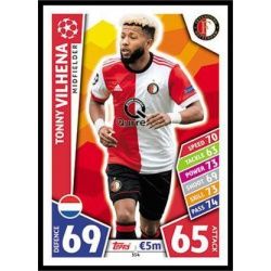 Tonny Vilhena Feyenoord 354 Match Attax Champions 2017-18