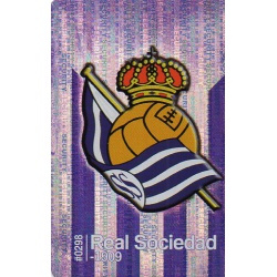 Escudo Brillo Security Real Sociedad 298 Las Fichas Quiz Liga 2016 Official Quiz Game Collection