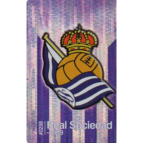 Escudo Brillo Security Real Sociedad 298 Las Fichas Quiz Liga 2016 Official Quiz Game Collection