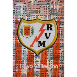 Escudo Brillo Tetris Rayo Vallecano 271 Las Fichas Quiz Liga 2016 Official Quiz Game Collection