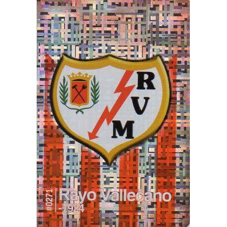 Escudo Brillo Tetris Rayo Vallecano 271 Las Fichas Quiz Liga 2016 Official Quiz Game Collection