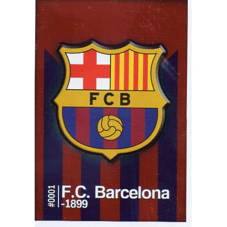 Escudo Brillo Puntas Cuadradas Barcelona 1 Las Fichas Quiz Liga 2016 Official Quiz Game Collection