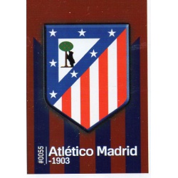 Escudo Brillo Puntas Cuadradas Atlético Madrid 55 Las Fichas Quiz Liga 2016 Official Quiz Game Collection