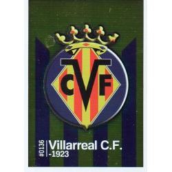 Escudo Brillo Puntas Cuadradas Villarreal 136 Las Fichas Quiz Liga 2016 Official Quiz Game Collection