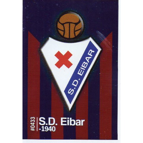 Escudo Brillo Puntas Cuadradas Eibar 433 Las Fichas Quiz Liga 2016 Official Quiz Game Collection
