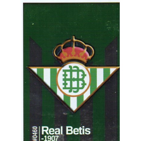 Escudo Brillo Puntas Cuadradas Betis 460 Las Fichas Quiz Liga 2016 Official Quiz Game Collection