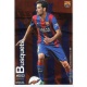 Sergio Busquets Metalcard Limited Edition Barcelona Las Fichas Quiz Liga 2016 Official Quiz Game Collection
