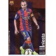 Andrés Iniesta Metalcard Limited Edition Barcelona Las Fichas Quiz Liga 2016 Official Quiz Game Collection