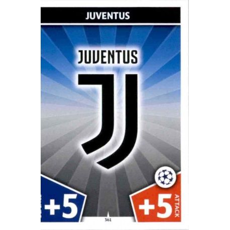 Escudo Juventus 361 Match Attax Champions 2017-18