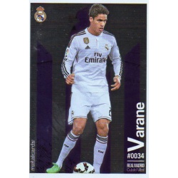 Varane Metalcard Limited Edition Real Madrid Las Fichas Quiz Liga 2016 Official Quiz Game Collection