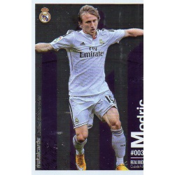Modric Metalcard Limited Edition Real Madrid Las Fichas Quiz Liga 2016 Official Quiz Game Collection