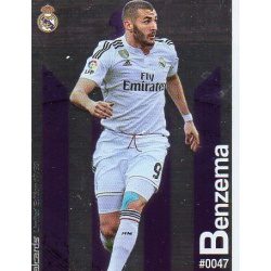 Benzema Metalcard Limited Edition Real Madrid Las Fichas Quiz Liga 2016 Official Quiz Game Collection
