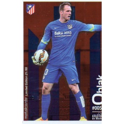 Oblak Metalcard Limited Edition Atlético Madrid Las Fichas Quiz Liga 2016 Official Quiz Game Collection