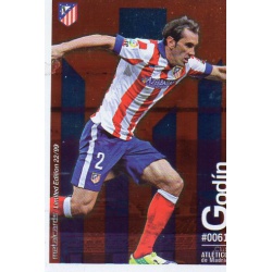 Godin Metalcard Limited Edition Atlético Madrid Las Fichas Quiz Liga 2016 Official Quiz Game Collection