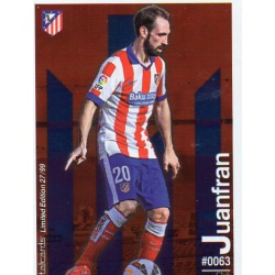 Juanfran Metalcard Limited Edition Atlético Madrid Las Fichas Quiz Liga 2016 Official Quiz Game Collection