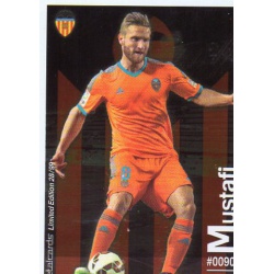 Mustafi Metalcard Limited Edition Valencia Las Fichas Quiz Liga 2016 Official Quiz Game Collection