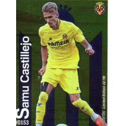 Samu Castillejo Metalcard Limited Edition Villarreal Las Fichas Quiz Liga 2016 Official Quiz Game Collection