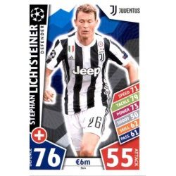 Stephan Lichtsteiner Juventus 364 Match Attax Champions 2017-18