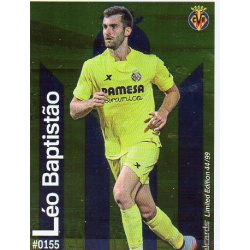 Leo Baptistao Metalcard Limited Edition Villarreal Las Fichas Quiz Liga 2016 Official Quiz Game Collection