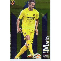Mario Metalcard Limited Edition Villarreal Las Fichas Quiz Liga 2016 Official Quiz Game Collection