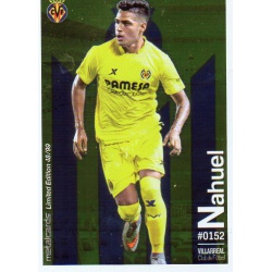 Nahuel Metalcard Limited Edition Villarreal Las Fichas Quiz Liga 2016 Official Quiz Game Collection