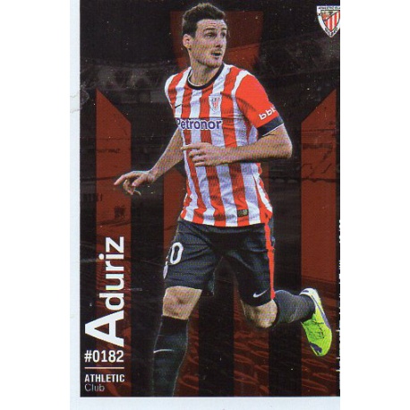 Aduriz Metalcard Limited Edition Athletic Club Las Fichas Quiz Liga 2016 Official Quiz Game Collection