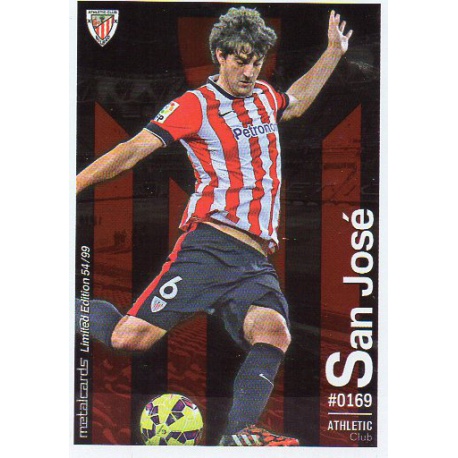 San José Metalcard Limited Edition Athletic Club Las Fichas Quiz Liga 2016 Official Quiz Game Collection