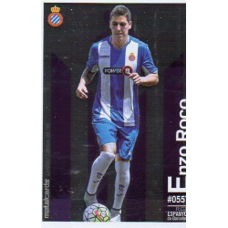 Enzo Roco Metalcard Limited Edition Espanyol Las Fichas Quiz Liga 2016 Official Quiz Game Collection