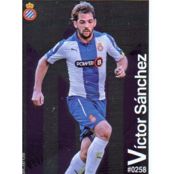Víctor Sánchez Metalcard Limited Edition Espanyol Las Fichas Quiz Liga 2016 Official Quiz Game Collection