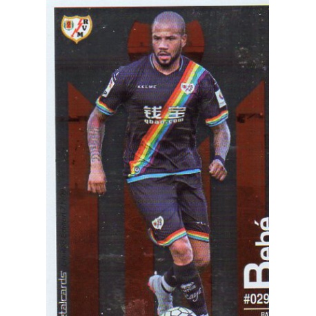 Bebé Metalcard Limited Edition Rayo Vallecano Las Fichas Quiz Liga 2016 Official Quiz Game Collection