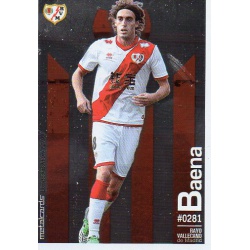 Baena Metalcard Limited Edition Rayo Vallecano Las Fichas Quiz Liga 2016 Official Quiz Game Collection